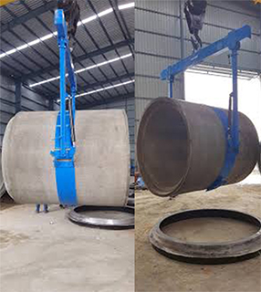 Concrete Pipe Lifting Turning Yokes