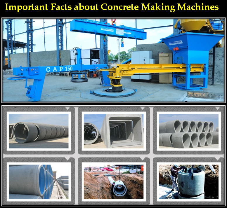 Important Facts About Concrete Making Machines